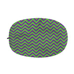 Mardi Gras Zigzag Pattern Print Car Side Mirror Covers