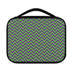 Mardi Gras Zigzag Pattern Print Classic Bible Case
