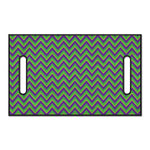 Mardi Gras Zigzag Pattern Print Golf Cart Seat Cover
