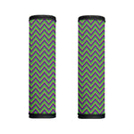 Mardi Gras Zigzag Pattern Print Handle Covers