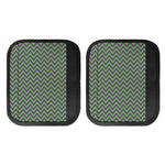 Mardi Gras Zigzag Pattern Print Handle Covers