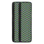Mardi Gras Zigzag Pattern Print Refrigerator Handle Covers