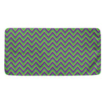 Mardi Gras Zigzag Pattern Print Towel