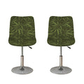 Marijuana Leaf Pattern Print Bar Stool Covers