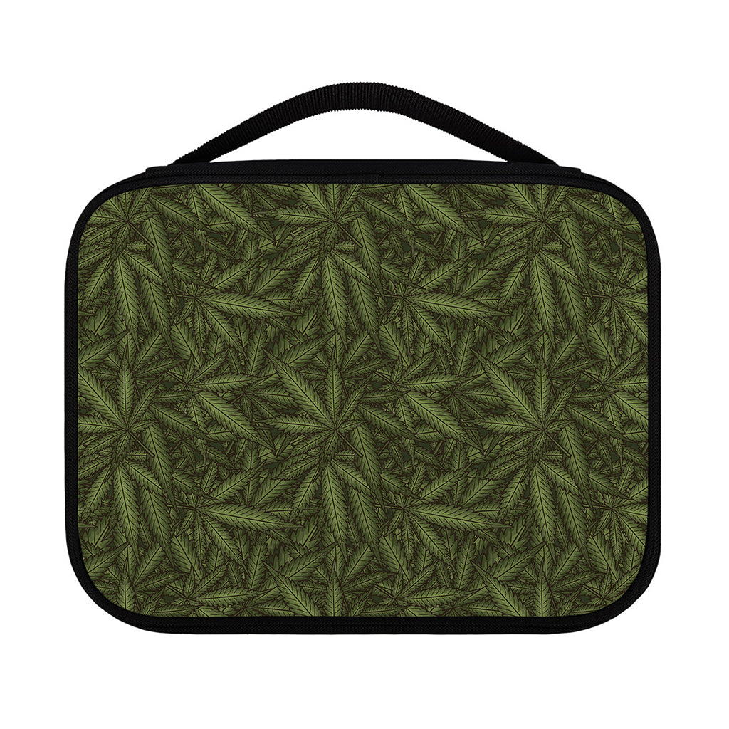 Marijuana Leaf Pattern Print Classic Bible Case