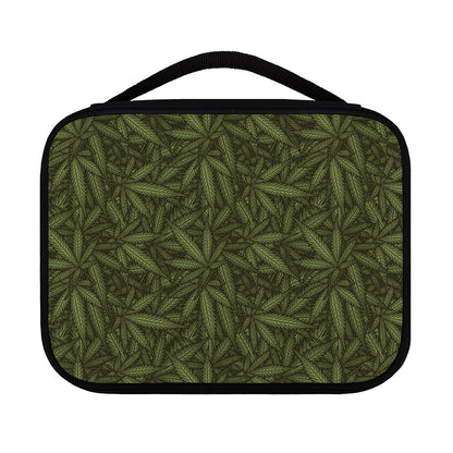 Marijuana Leaf Pattern Print Classic Bible Case