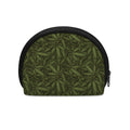 Marijuana Leaf Pattern Print Coin Purse