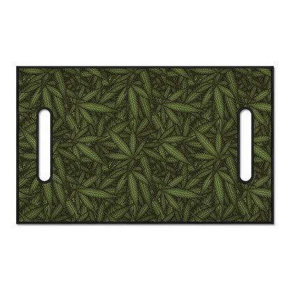 Marijuana Leaf Pattern Print Golf Cart Seat Cover