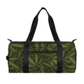 Marijuana Leaf Pattern Print Gym Bag