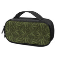 Marijuana Leaf Pattern Print Portable Cooler Travel Case