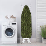 Marijuana Leaf Pattern Print Ironing Board Cover