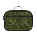 Marijuana Leaf Pattern Print Portable Lunch Bag
