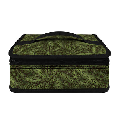 Marijuana Leaf Pattern Print Small Lunch Bag