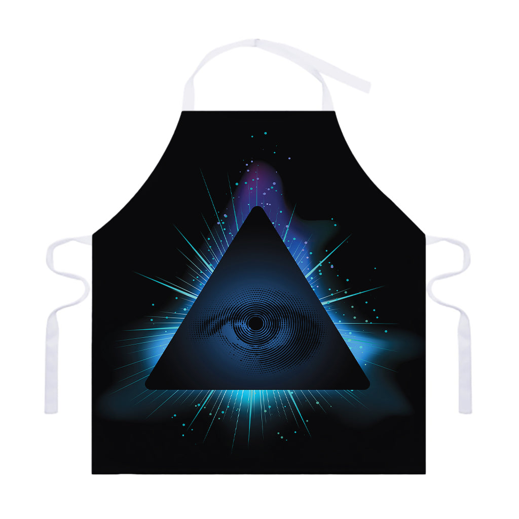 Masonic Eye All Seeing Print Adjustable Apron