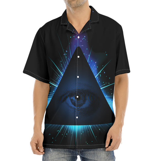 Masonic Eye All Seeing Print Aloha Shirt
