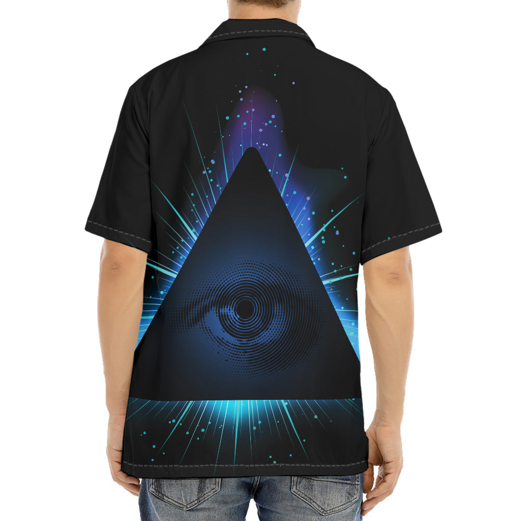 Masonic Eye All Seeing Print Aloha Shirt