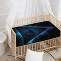 Masonic Eye All Seeing Print Baby Crib Sheet