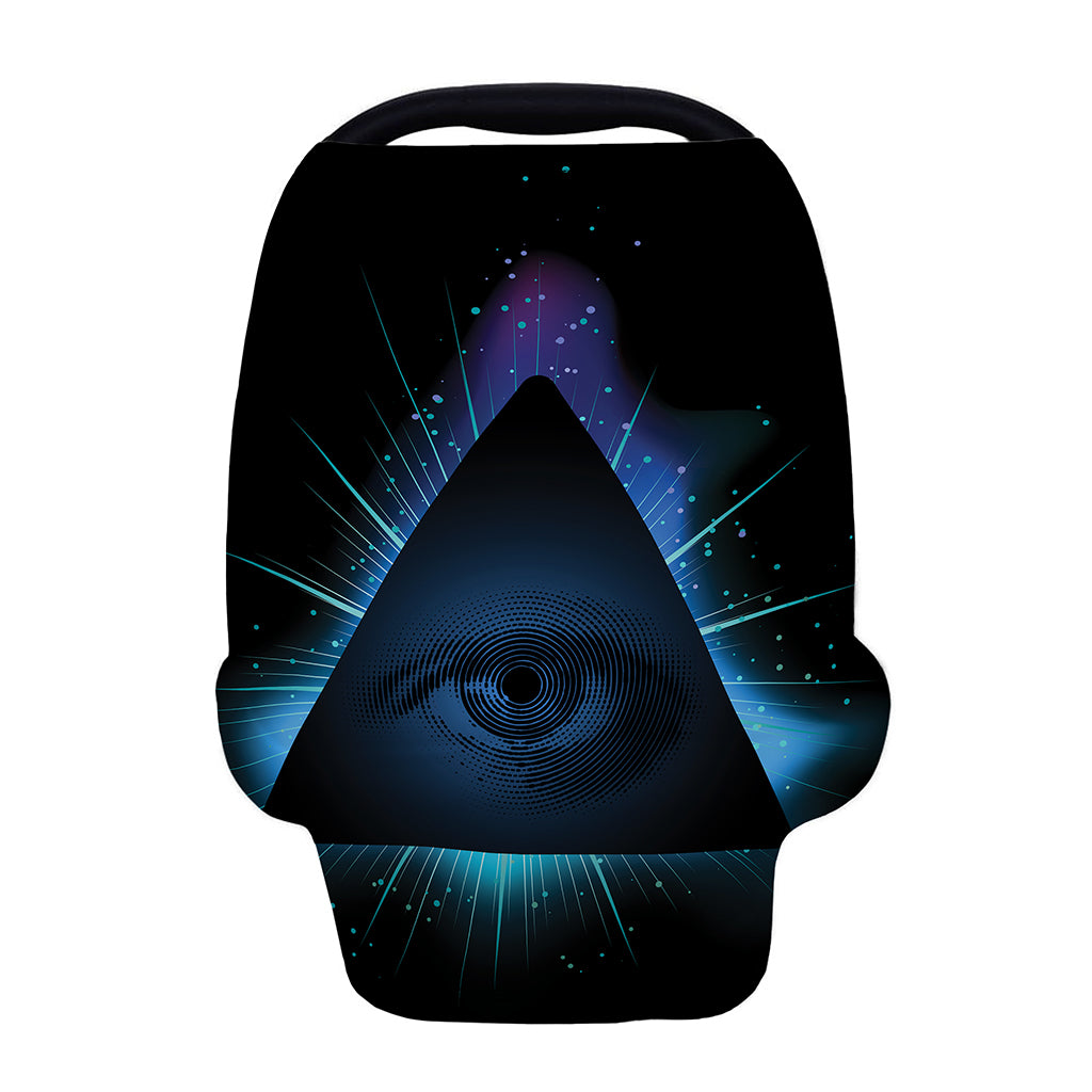 Masonic Eye All Seeing Print Baby Seat Cover