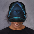 Masonic Eye All Seeing Print Baseball Cap