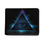 Masonic Eye All Seeing Print Bifold Wallet