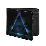 Masonic Eye All Seeing Print Bifold Wallet