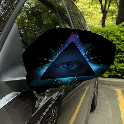 Masonic Eye All Seeing Print Car Side Mirror Covers