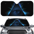 Masonic Eye All Seeing Print Car Windshield Sun Shade