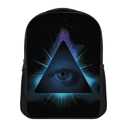 Masonic Eye All Seeing Print Casual Backpack