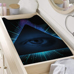 Masonic Eye All Seeing Print Changing Pad Cover