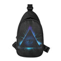 Masonic Eye All Seeing Print Sling Bag