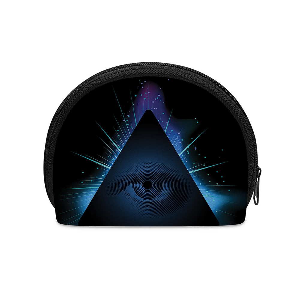 Masonic Eye All Seeing Print Coin Purse