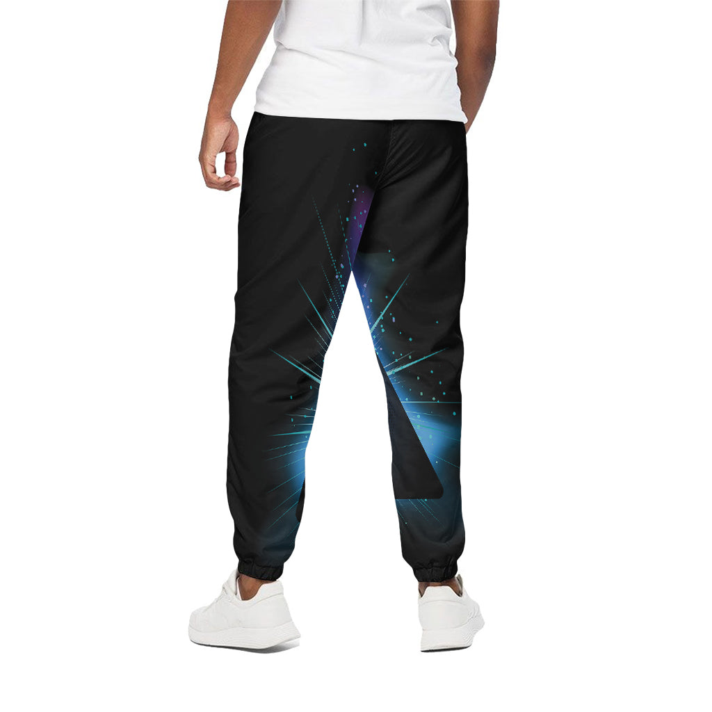 Masonic Eye All Seeing Print Cotton Pants