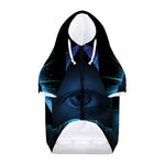Masonic Eye All Seeing Print Dog Zip Up Hoodie