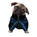 Masonic Eye All Seeing Print Dog Zip Up Jacket