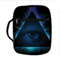 Masonic Eye All Seeing Print Front Pocket Bible Bag