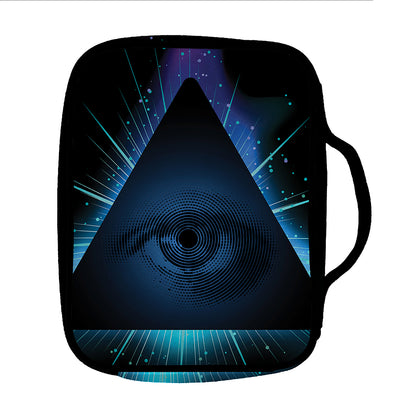 Masonic Eye All Seeing Print Front Pocket Bible Bag