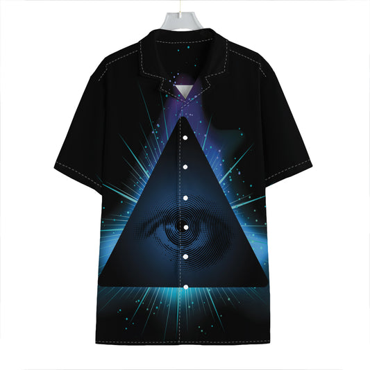 Masonic Eye All Seeing Print Hawaiian Shirt