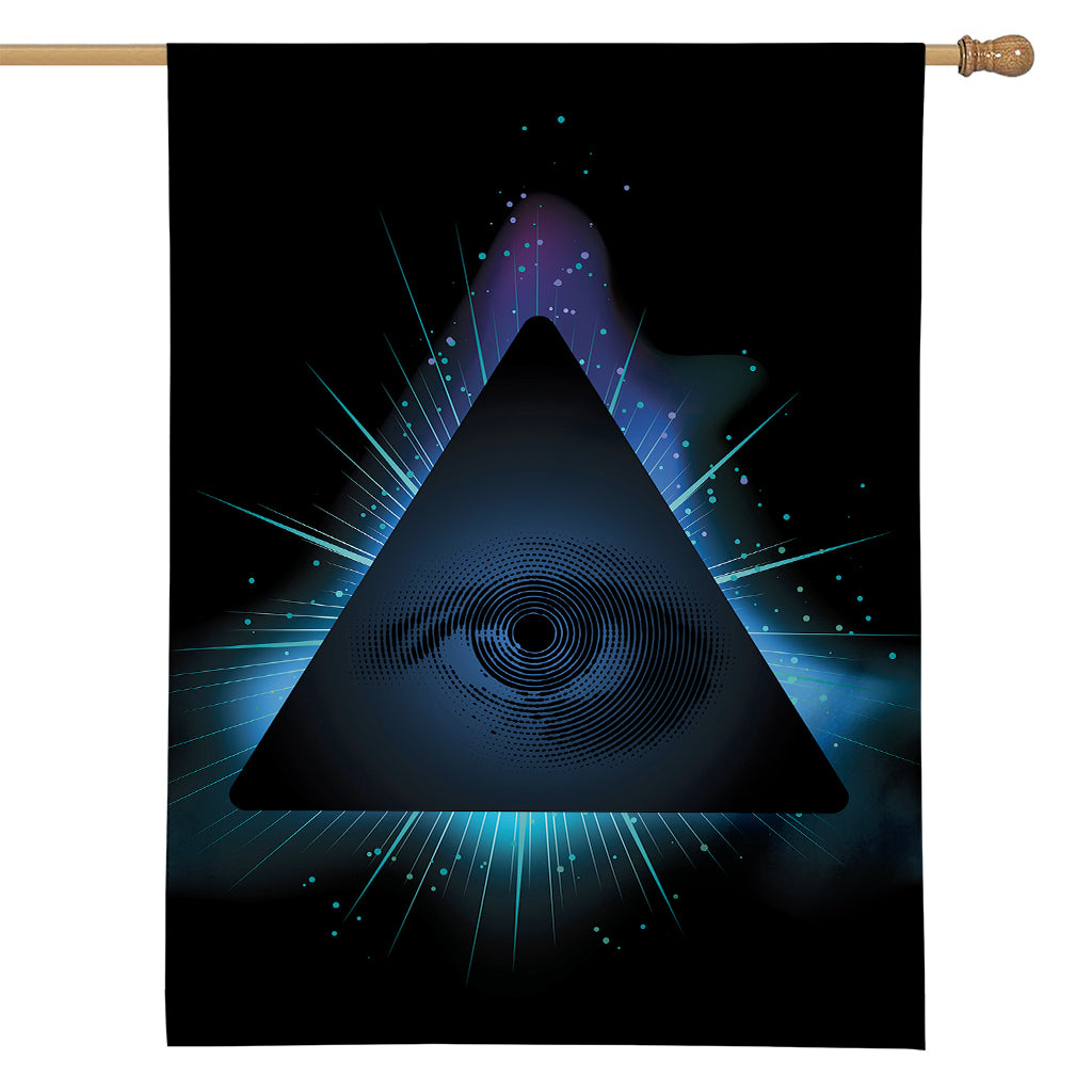 Masonic Eye All Seeing Print House Flag