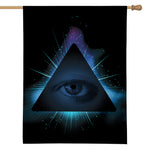 Masonic Eye All Seeing Print House Flag