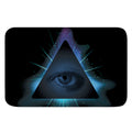 Masonic Eye All Seeing Print Indoor Door Mat
