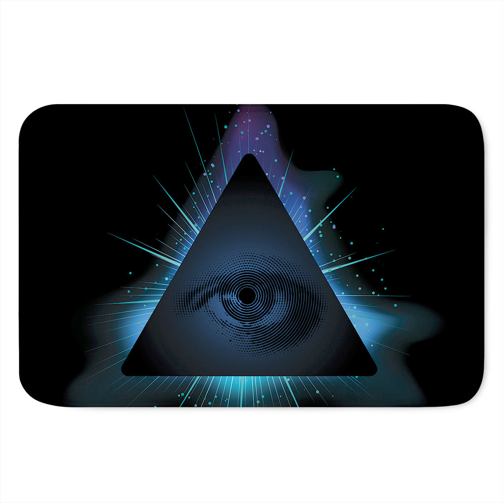 Masonic Eye All Seeing Print Indoor Door Mat