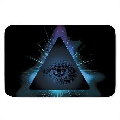 Masonic Eye All Seeing Print Indoor Door Mat