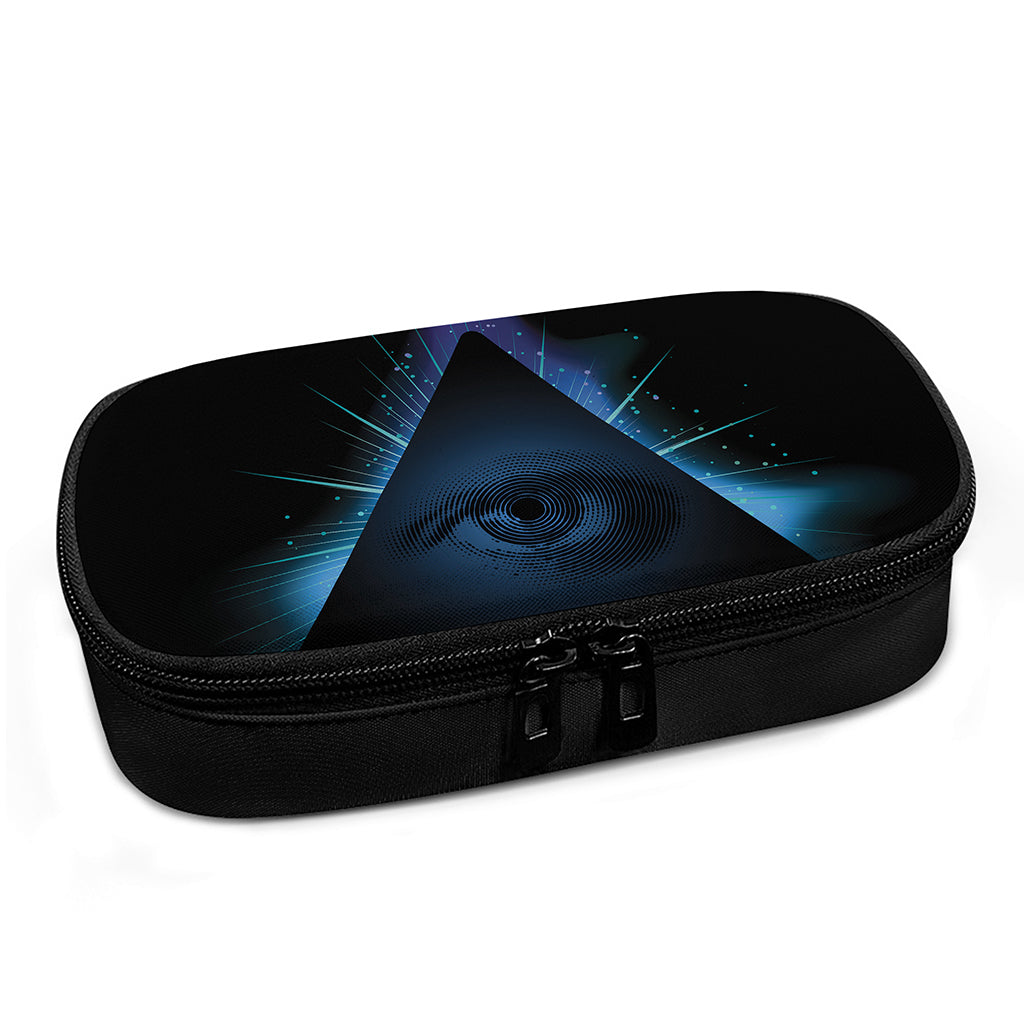 Masonic Eye All Seeing Print Insulin Cooler Travel Case