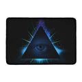 Masonic Eye All Seeing Print Kitchen Mat