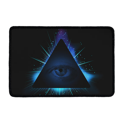 Masonic Eye All Seeing Print Kitchen Mat