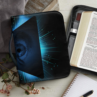 Masonic Eye All Seeing Print Leather Bible Cover