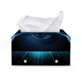 Masonic Eye All Seeing Print Leather Tissue Box Cover