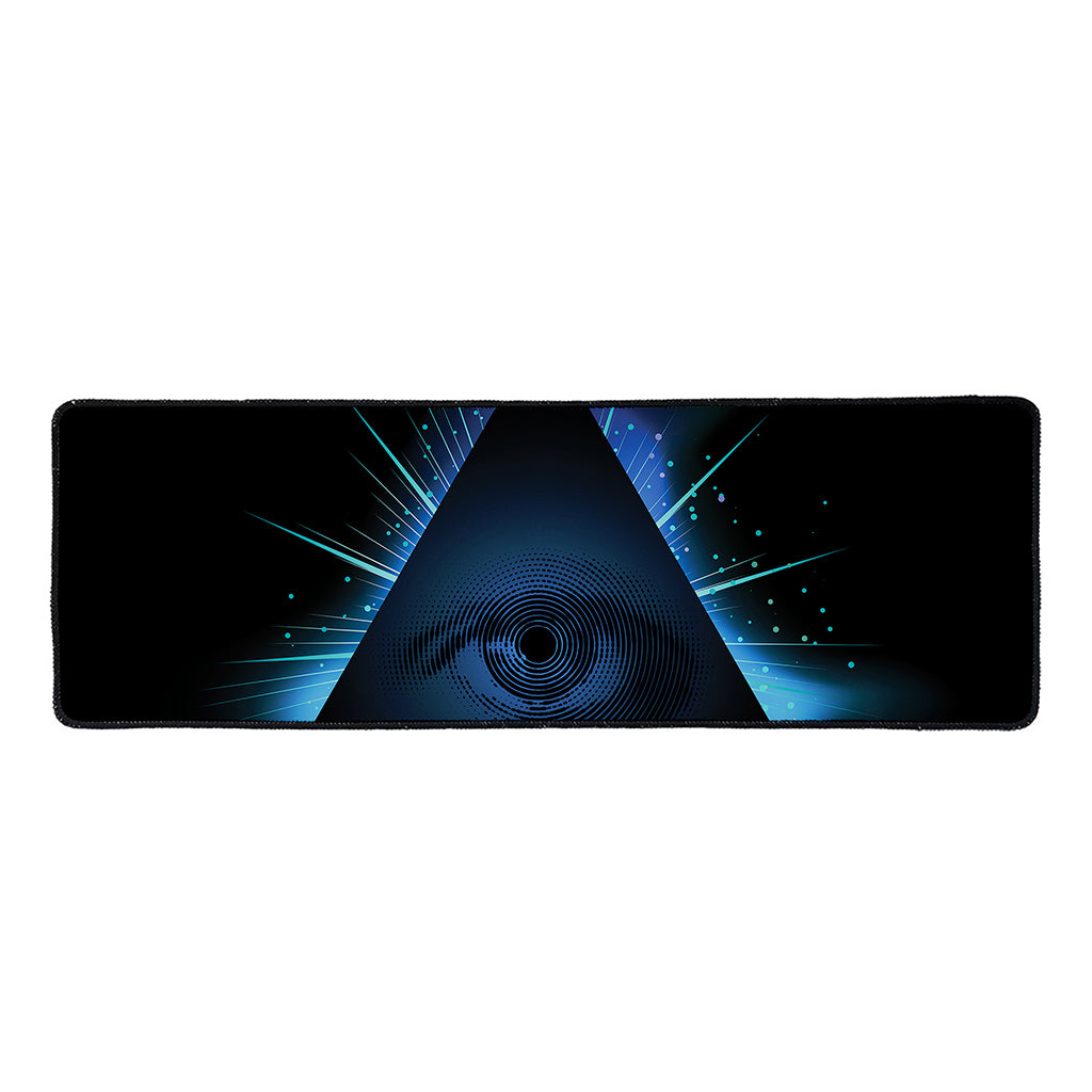 Masonic Eye All Seeing Print Long Kitchen Mat