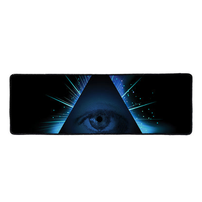 Masonic Eye All Seeing Print Long Kitchen Mat