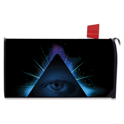 Masonic Eye All Seeing Print Mailbox Cover